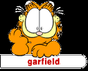 Garfield gets a nasty surprize; Actual size=240 pixels wide